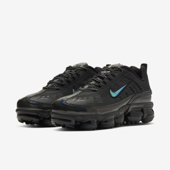 Nike Air VaporMax 360 - Női Utcai Cipő - Fekete/Sötét Szürke/Fekete/Fekete